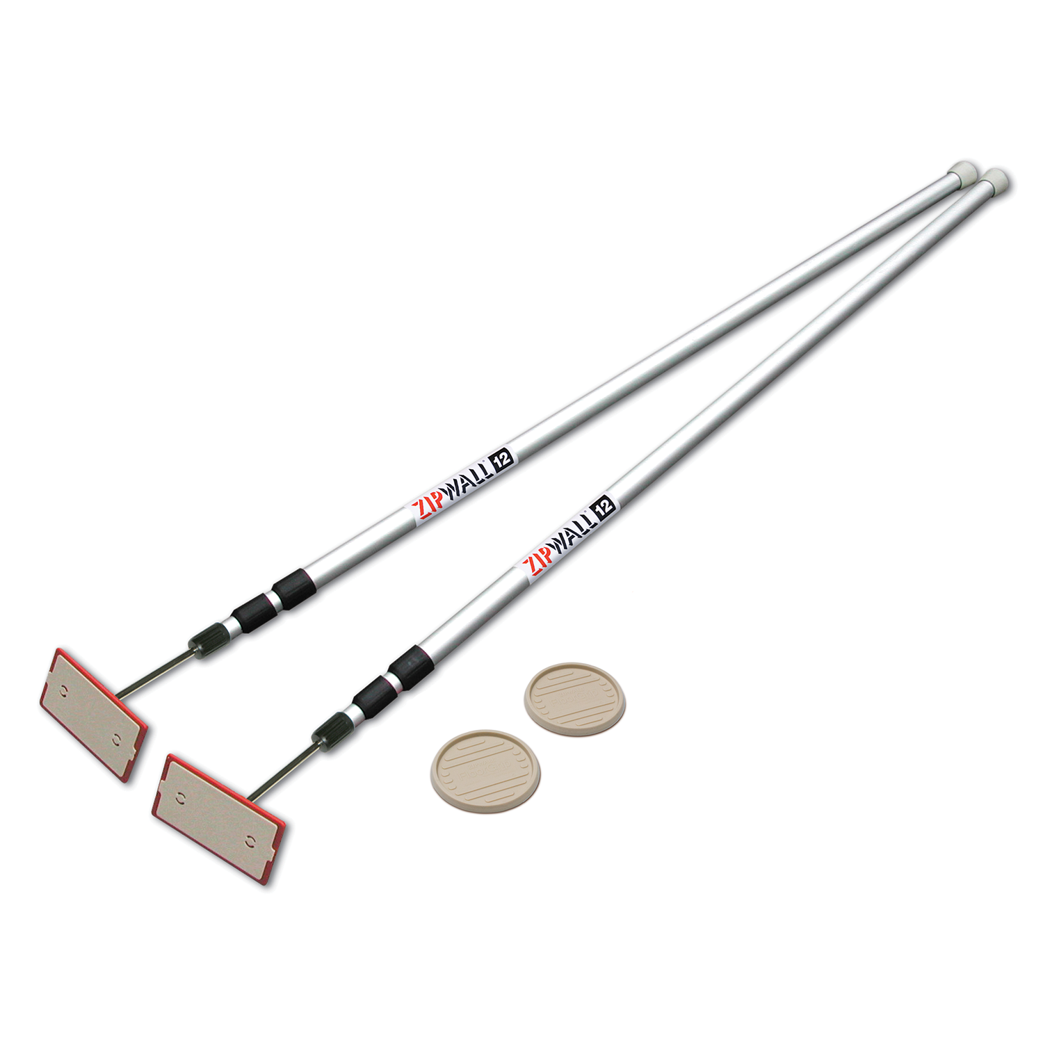 zipwall 12 dust barrier poles 2 pack slp2