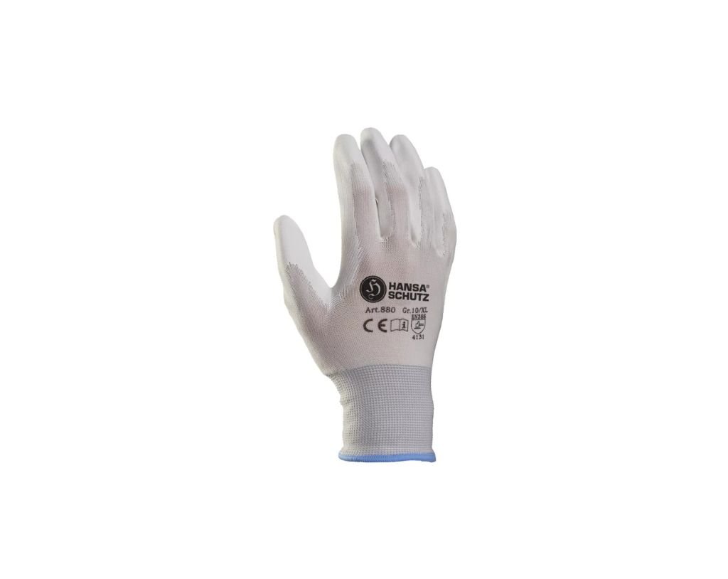Arbeitshandschuh weiß