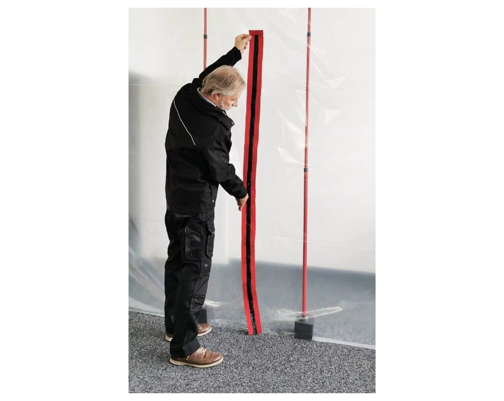 Magnetstaubschutztür