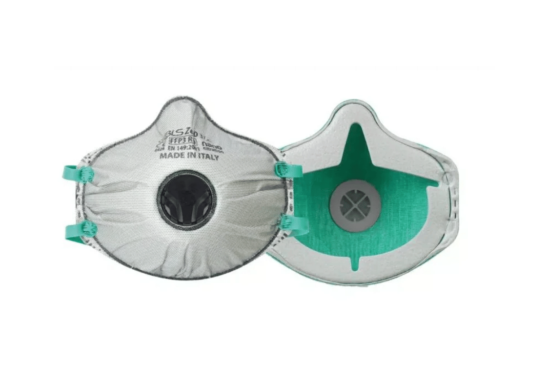 Feinstaubmaske Schutzstufe FFP3 R D, mit VENTIL und Aktivkohle Article number KTX10672(1)