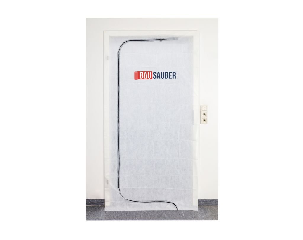 Staubschutztuer DUO Vlies Logo