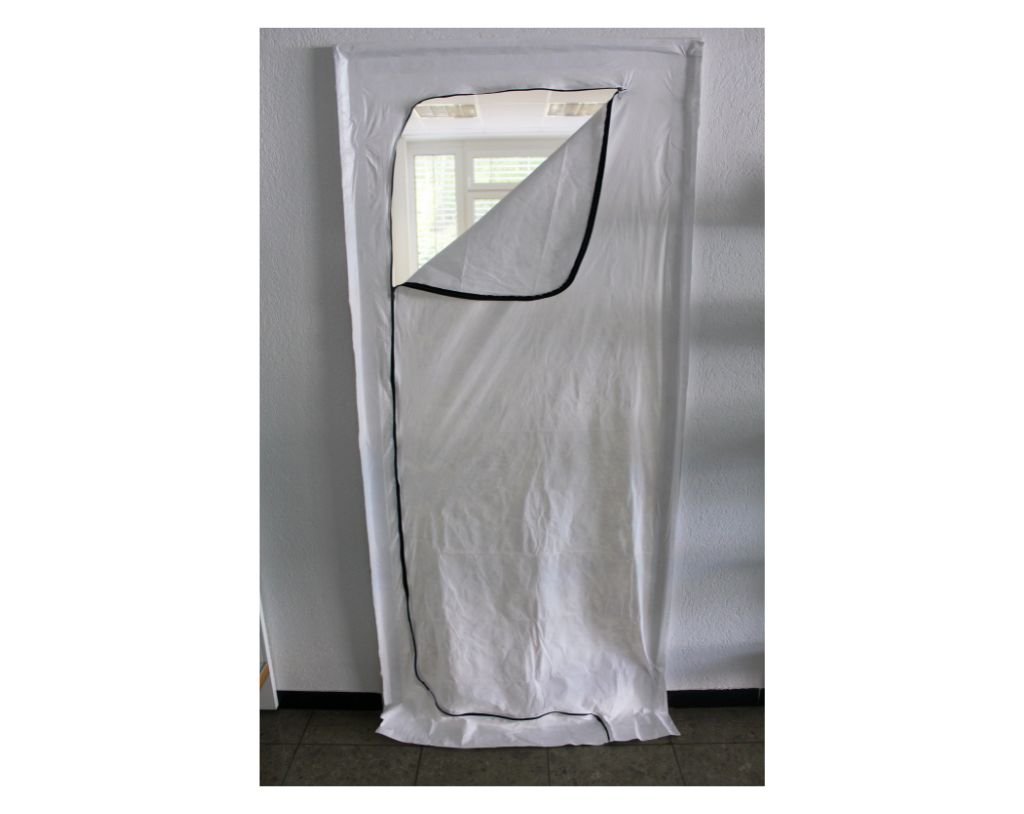 Staubschutztür Tyvek