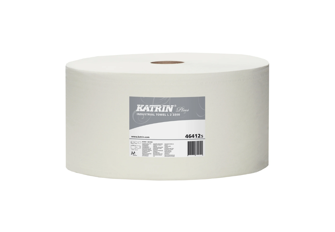 KATRIN Plus L 2 2500 starkes industrielles Trockenpapier Article number KTX10879