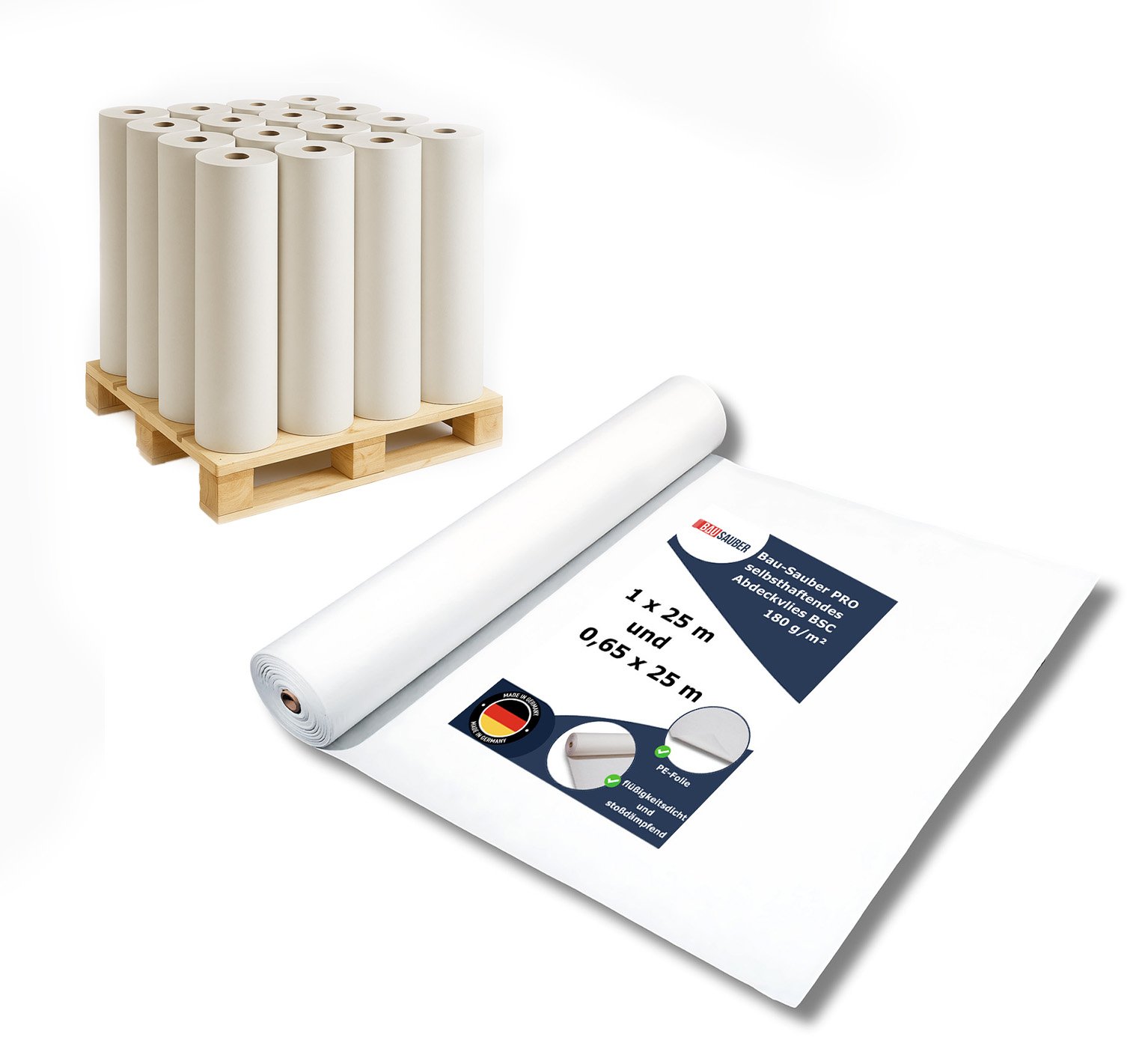 Palette Bau Sauber BSC Vlies 180