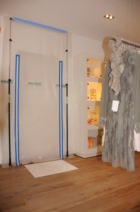 Curtain Doorkit Tueroeffnung Staubschutzwand 1