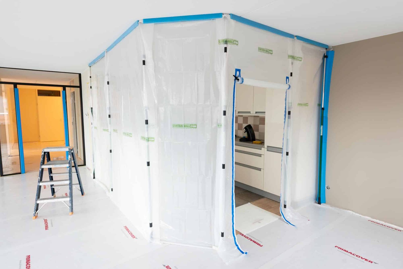 Curtain Wall Staubschutzwand Anwendung 035m2zZrjYlnjbQ