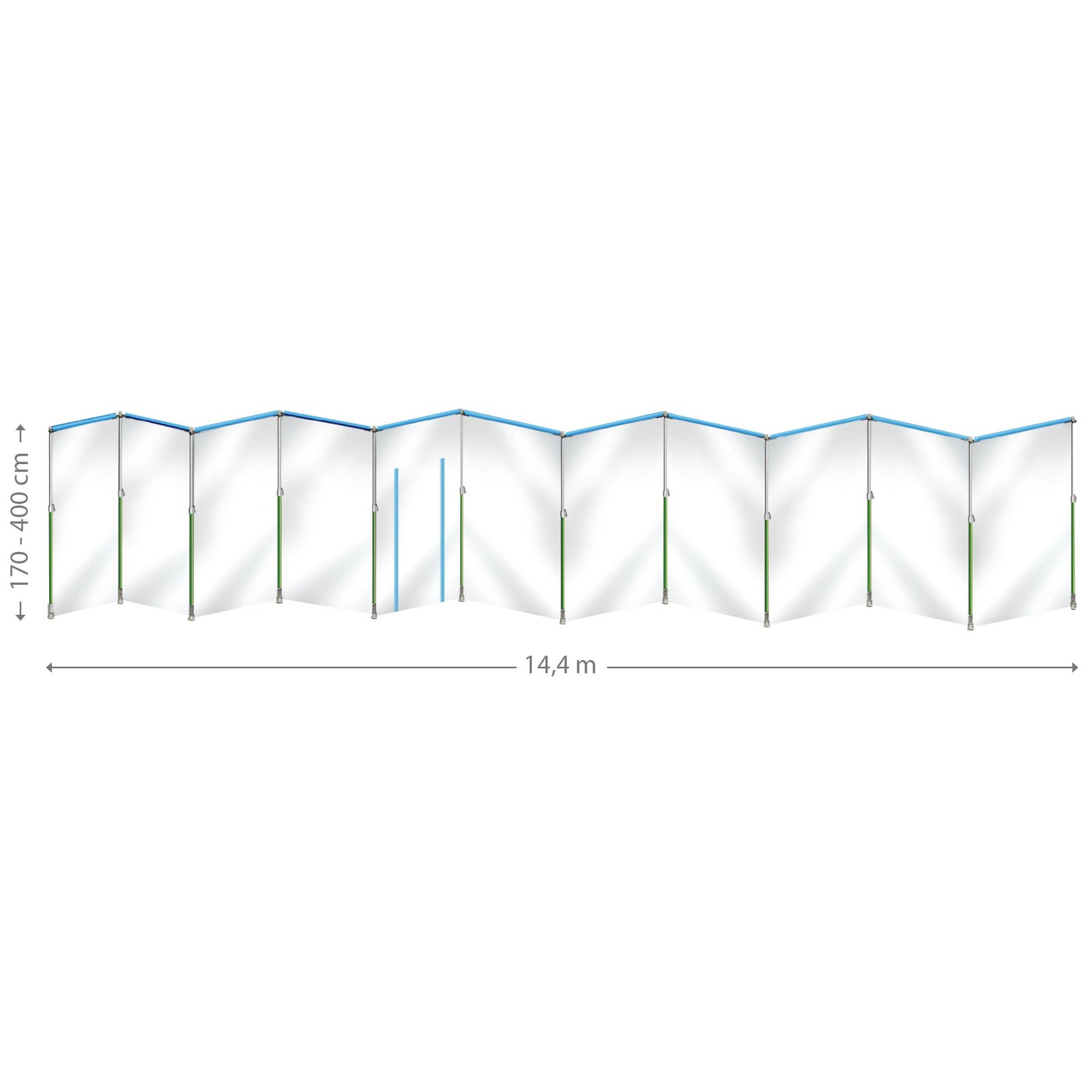 Staubschutzwand Curtain Wall Masterkit1