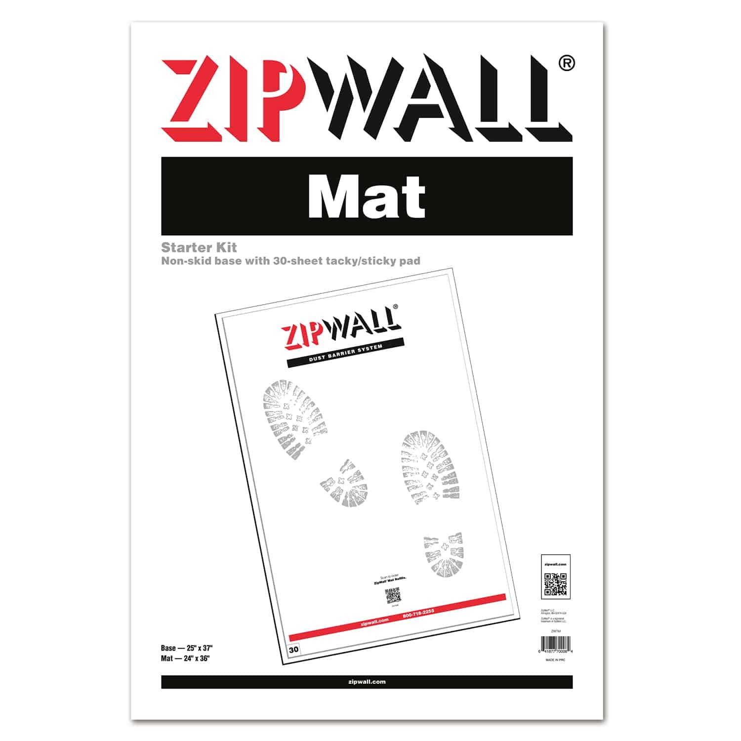 Zipwall Schmutzfangmatte Starterset