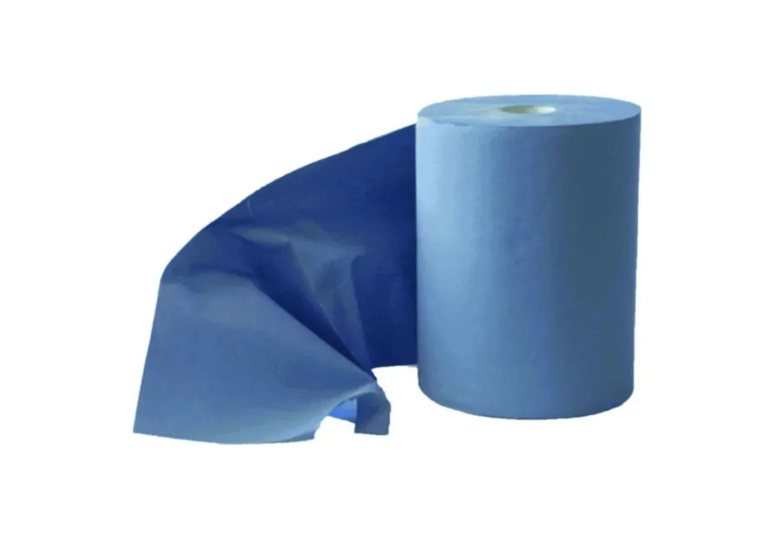 Bau Sauber Superblue Industrie Papiertuch, 3 lagig, blau Article number KTX11060