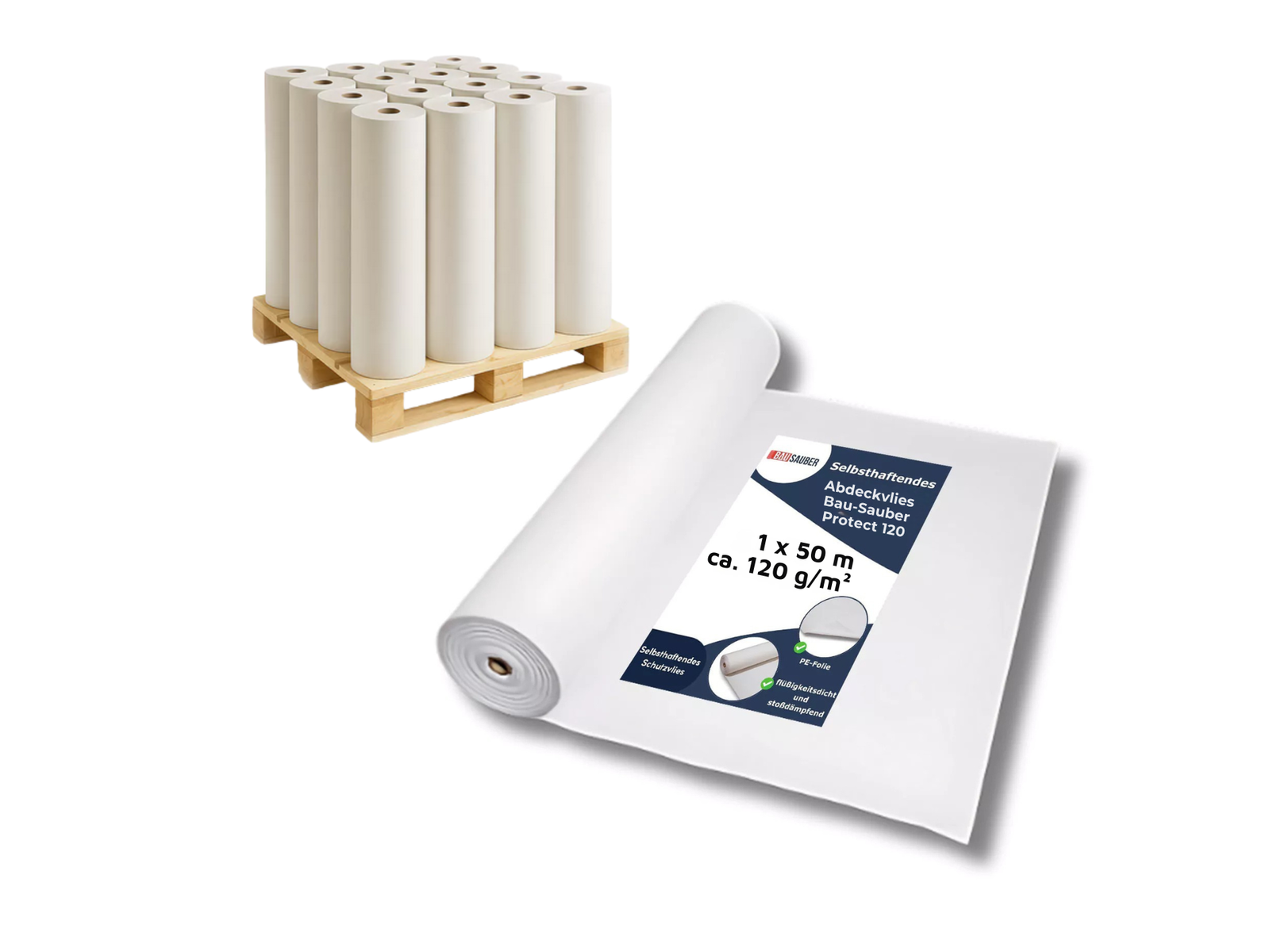 Abdeckvlies Bau Sauber Protect 120(1)